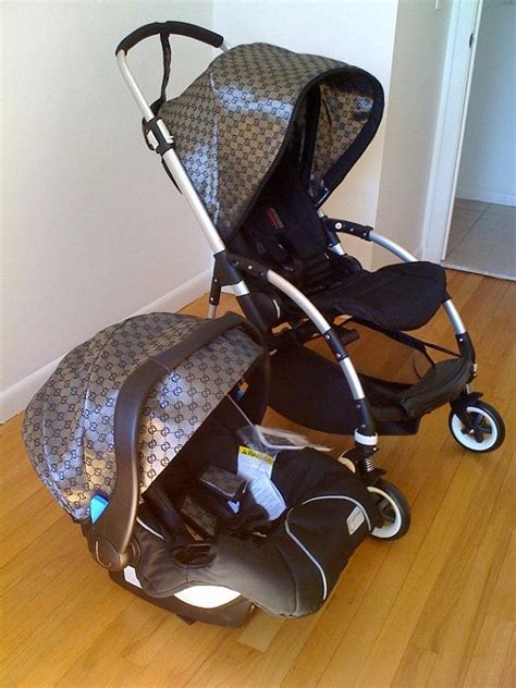 gucci car seat and stroller